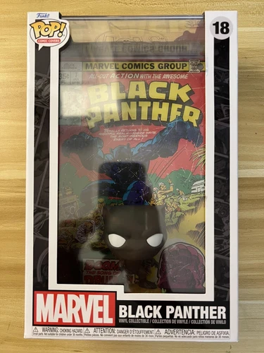 BLACK PANTHER Comic Cover # 18 FUNKO POP! Vinyl Collectible By Funko