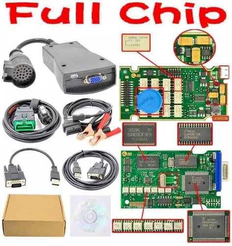 Full Chip Lexia 3 PP2000 V9.91 Diagbox 921815C Diagnostic Tool x Citroen Peugeot