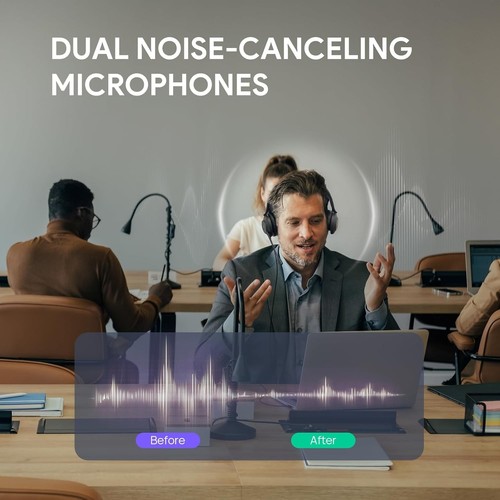 Yealink UH37 USB Wired Headset with Noise Canceling Microphone. UC certified. - Picture 2 of 6