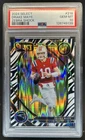 2024 Panini Select Drake Maye Club RC Zebra Prizm Shock #218 Patriots PSA 10