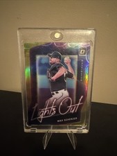 2021 Panini Donruss Optic - Lights Out Max Scherzer Gold /10