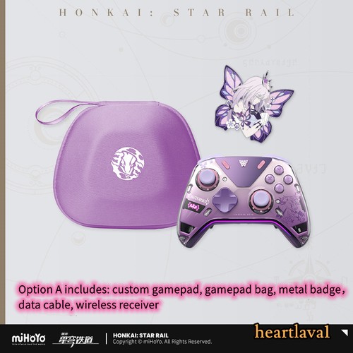 Official Honkai: Star Rail Castorice Wireless Game Controller Gamepad Box Badge - Picture 8 of 17