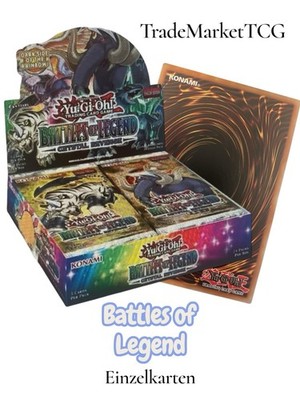 YUGIOH! Battles of Legend: Crystal Revenge/ Einzelkarten/ Auswahl/ Near Mint