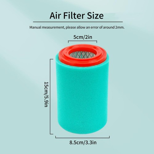 Metal Net ATV Air Filter Oil Filter Kits For Yamaha Bear Tracker YFM250X 99-04 - Picture 10 of 15