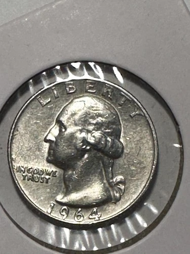 1964 P WASHINGTON QUARTER    ONE BEAUTIFUL COIN 312