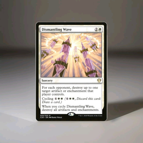 MTG Dismantling Wave Commander 2020 025/322 Regular Rare C20 NM/M - Picture 1 of 1