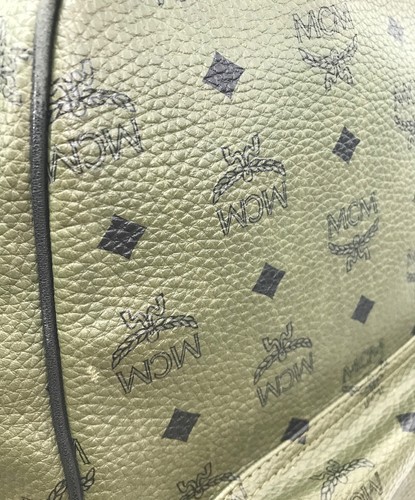 MCM Munich Lion Backpack green - Picture 8 of 10