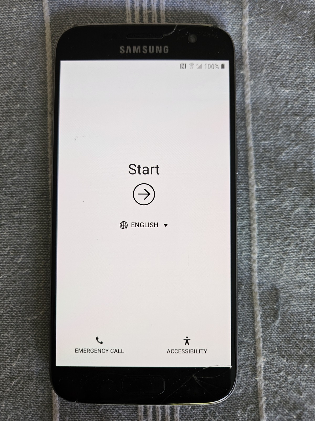 Verizon Samsung Galaxy S7 32GB SM-G930V Silver Titanium 