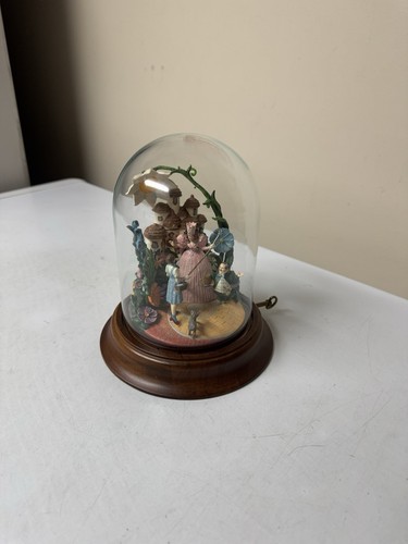 Wizard Of Oz Follow The Yellow Brick Road Music Box Sculpture Franklin Mint 1990 - Picture 6 of 8