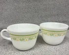 Vintage PYREX Summer Impression Sunshine Coffee Cups Set Of 2