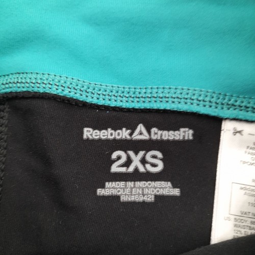 Pantalón para mujer Reebok XXS negro poliéster con elastano chino - Imagen 5 de 6