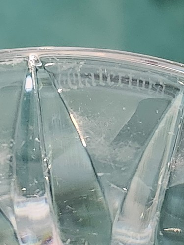Jarrón vintage Waterford cristal castillo Lismore top romance de Irlanda 11" - Imagen 3 de 6