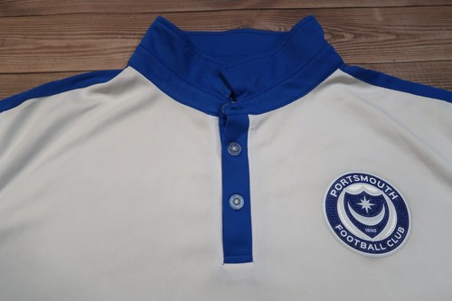 Auténtica camiseta de fútbol AVEC polo camiseta de fútbol Portsmouth, para hombre talla XL - Imagen 7 de 18