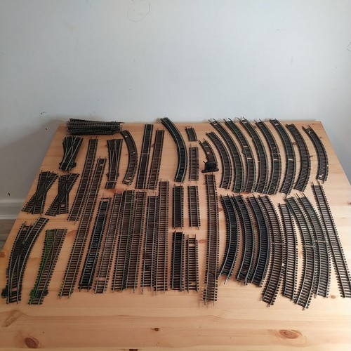 Job lot Of Various Vintage Hornby 00 Gauge Points and tracks more then 60 pcs
