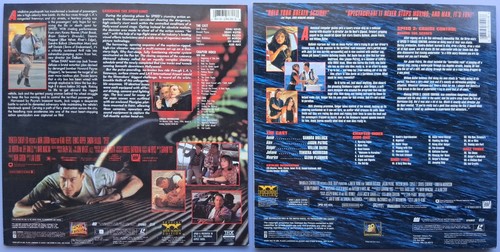 Speed 1 & 2 Laserdisc Bundle Cruise Control 1997 Widescreen Edition Keanu Reeves - Picture 2 of 4