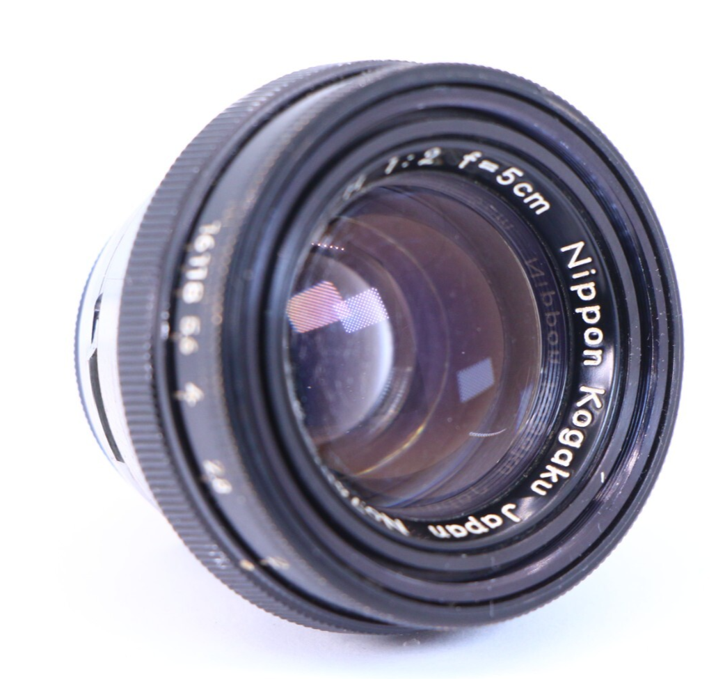 Nikon S2 / NIKKOR-H 5cm F2 黒 All Black Nikkor-H 5cm F2 50mm Nippon Kogaku Lens Nikon S S2