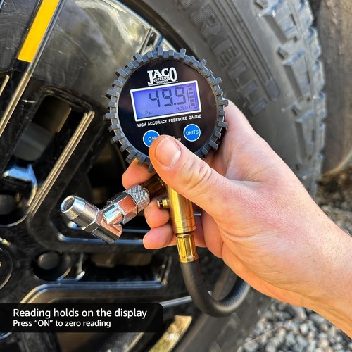 Manómetro digital de presión de neumáticos JACO ElitePro - Precisión profesional - 100 PSI  - Imagen 5 de 7