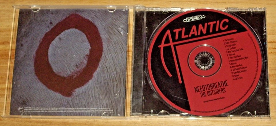 NEEDTOBREATHE *CD de prensa de Estados Unidos 'The Outsiders' 2009 en muy buena condición+ Foto 2 de 3