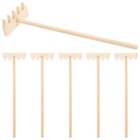  6pcs Sandbox Miniature Rakes DIY Mini Rakes Sand Table Rake Sand Garden Rake