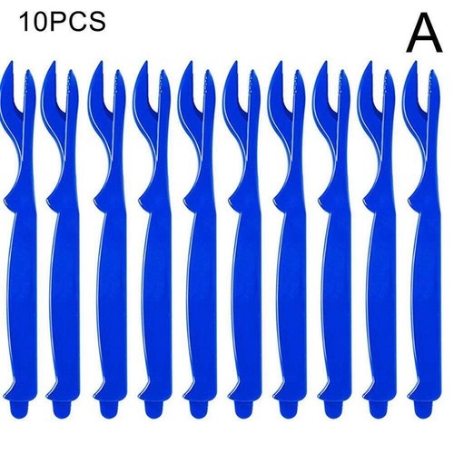 10 Pcs Seafood Crackers Picks Tool For Crab Crawfish Easy Prawns Shrimp W9C6 - Picture 2 of 12