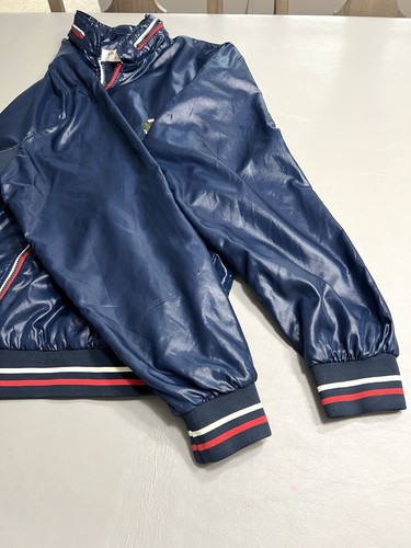 VTG 1989 Oak Hill La Mode Mens Windbreaker Jacket Size XL US Open Hooded Zipper - Picture 21 of 24