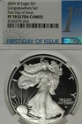 2024 W NGC PF70 ULTRA CAMEO FIRST DAY OF ISSUE AMERICAN SILVER EAGLE #B52864
