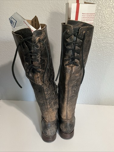 Bed Stu Womens Cobbler Series Manchester Leather Boots Brown Size 6.5 - Picture 5 of 7