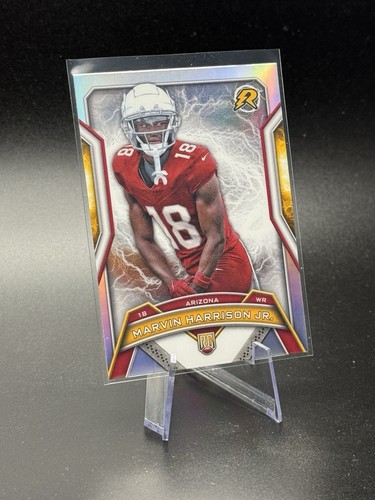 2024 Topps Resurgence - Rookies Marvin Harrison Jr. #102 Refractor (RC) - Picture 3 of 4