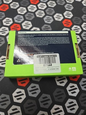 SMALL E-PAPER SHIELD V2 Shield GPIOSPI Stecker microSD SEEED ST 104030019