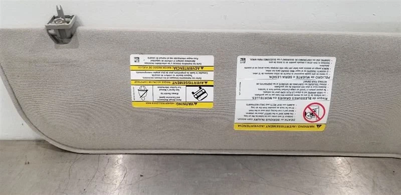 22 FORD E350 SUPER DUTY PARASOL CONDUCTOR IZQUIERDO TELA GRIS Foto 3 de 4