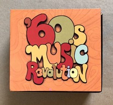 Time Life 60's Music Revolution, 8 CD's Plus Bonus Legends Pluggin In CD, VG!