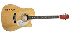 Kid 'n Play Christopher Reid Signed Autograph Acoustic Guitar Hip Hop Rap ACOA Kid 'n Play Christopher Reid Signed Autograph Acoustic Guitar Hip Hop Rap ACOA