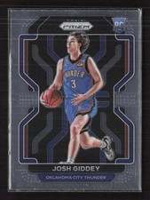 2021-22 Panini Prizm #301 Josh Giddey Oklahoma City Thunder