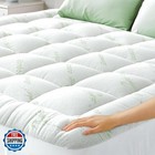Ultra Soft Full Size Mattress Topper - Viscose Made from Bamboo Pillow Top Ma