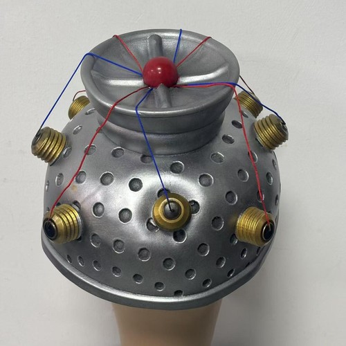 Cosplay Elio Solis Alien Connection Helmet Halloween Masquerade Mask Props Latex - Picture 7 of 8