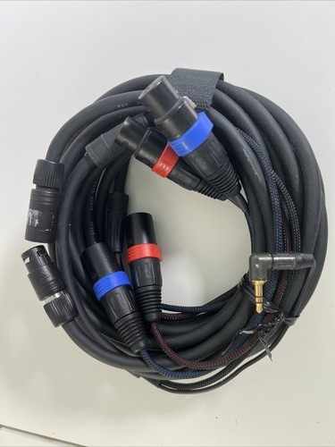 Cable de interrupción de audio remoto de 20' 2x XLR a 2x XLR ENG para mezclador de audio - Imagen 14 de 19