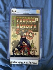 CAPTAIN AMERICA #100 CGC 6.5  Marvel 1968 1st Cap Title Issue