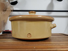 Stoneware Baking Dutch Oven With Lid 7"W x 3"H