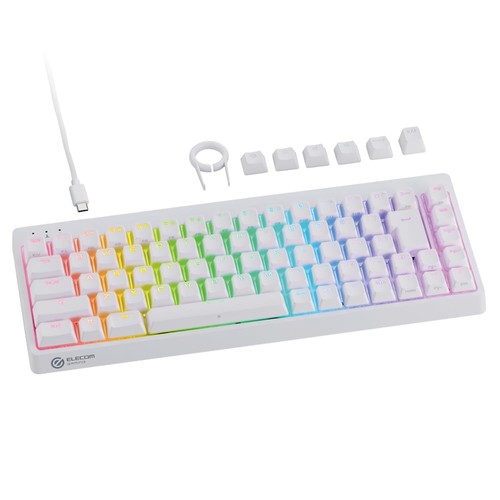 ELECOM Rapid Trigger Gaming Keyboard V custom VK600A Wired Detachable Magnetic A