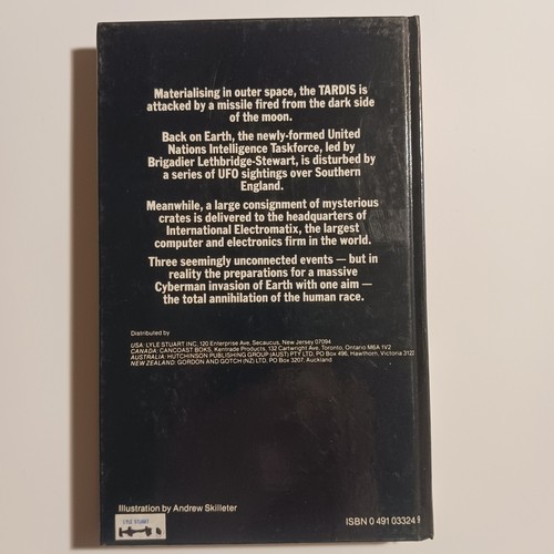 Doctor Who-The Invasion Book/ Hardcover 1985 - Picture 2 of 2