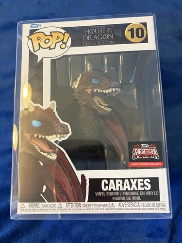 Funko Pop! Vinyl: Game of Thrones - Caraxes - Target (Exclusive) #10 W/PROTECTOR