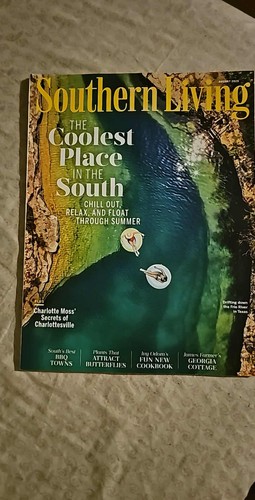 BRANDNEU Southern Living Magazin August 2025 Der coolste Ort im Süden