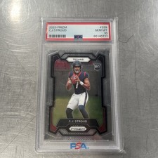 2023 Panini Prizm Rookies C.J. Stroud #339 (RC) PSA 10 Texans