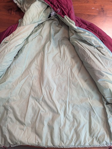Veste matelassée à capuche Coalatree Camper femme taille L 4 poches zippées marron - Photo 8/16