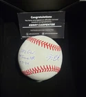 Kerry Carpenter - 2025 Fanatics Under Wraps Vol II Signed Baseball Inscribed /25