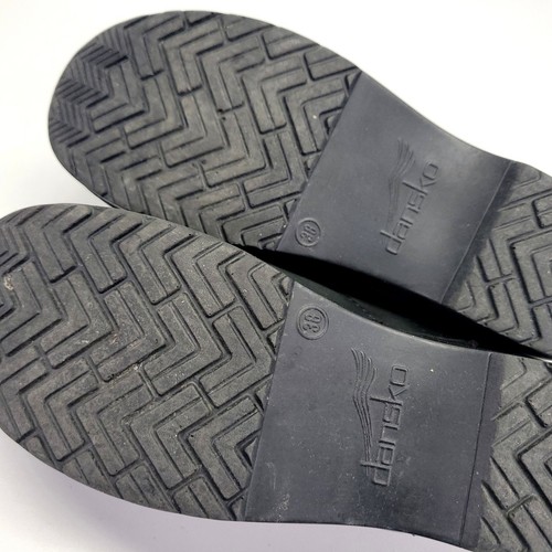 Dansko Professional Wide Clog EU 38W US 7.5 Oiled Leather Black 299020202 - Picture 10 of 10
