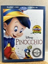 Pinocchio Blu-ray  DVD  Digital HD Signature Collection New Sealed
