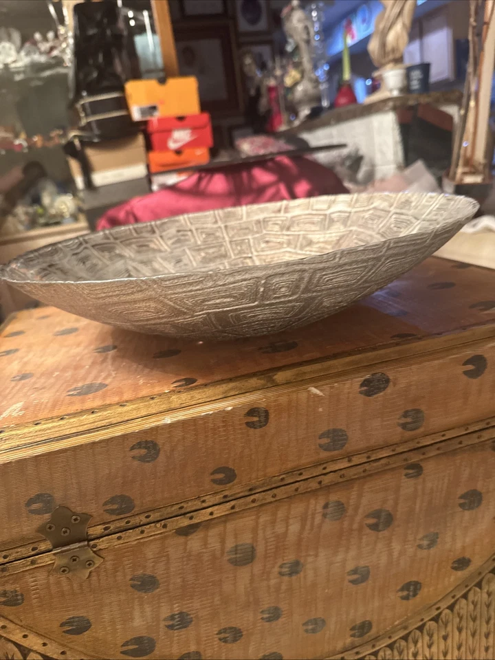 现代装饰中空花瓶家居装饰,北欧灰色白色圆形花瓶 — 第 2/3 张图片