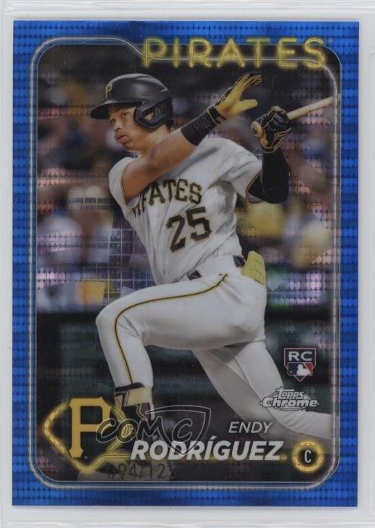2024 Topps Chrome Blue Sonar Refractor 94/125 Endy Rodriguez Rodríguez #295 1a7o