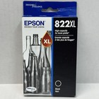 T822XL120 Nowy czarny wkład atramentowy Epson 822XL o dużej pojemności 08/27